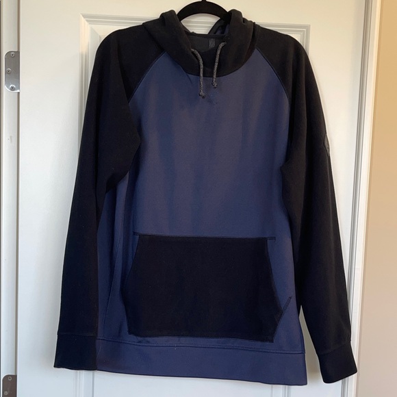 BURTON Men's Black and Blue Hoodie - Picture 1 of 8